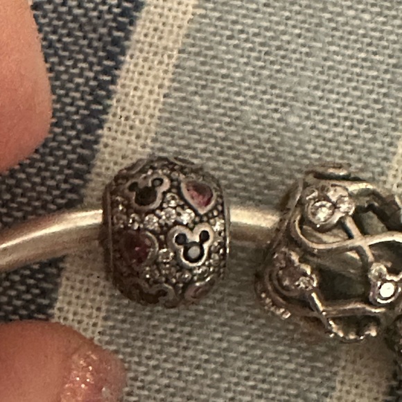 Authentic Disney Pandora charms and bangle LOT - Picture 12 of 13